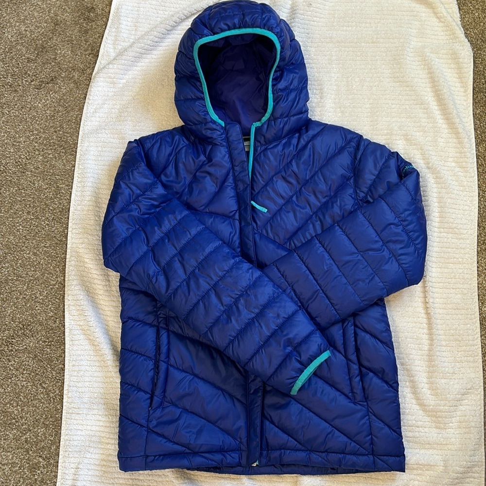 Columbia Girl’s Hooded Puffer Jacket -Large 14/16